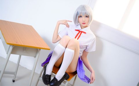 Tomoyo酱 NO.09 鸢一折纸 校服 Tobiichi Origami JK [12P-63MB]