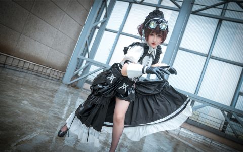 喵喵的喵吖 NO.10 国漫返图 战斗女仆 Battle Maid [12P-77MB]
