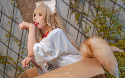 咬一口兔娘（咬人小小兔）- 1月作品『捡到一只黄豆粉』UNI [76P-1V-1.66GB]