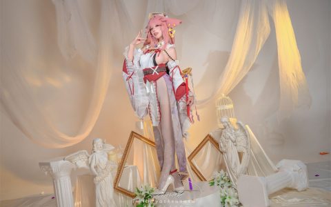 黏黏团子兔（咬一口兔娘）- 春江水暖 神子贺岁[84P-1V-1.79GB]