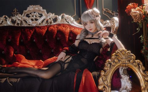 Tomoyo酱 NO.017 碧蓝航线 吕佐夫礼服 [29P-215MB]