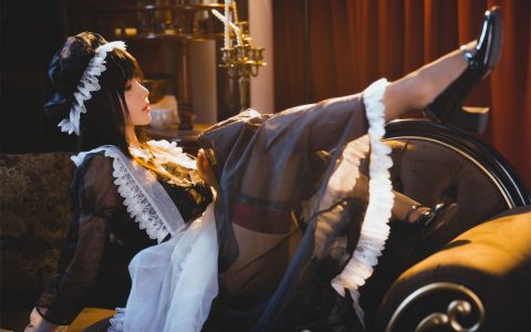 桜桃喵 – 透明女仆 See through Maid [46P-2V-2.64GB]