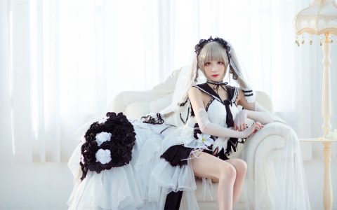 Tomoyo酱 - 碧蓝 可畏礼服 Azur Lane Formidable Dress [54P-201MB]