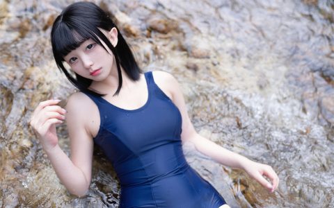 花铃 – 小溪死库水 Creek Swim suit [36P-366MB]