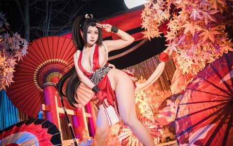 三刀刀Miido – 不知火舞 女忍者 Shiranui Mai Female Ninja [15P-89MB]
