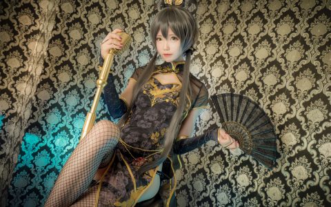 然理理 - 洛天依金丝雀 Luo Tianyi Qi Pao [27P-484MB]