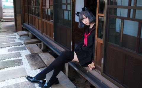 Ely_eee(ElyEE子) - Veranda Black Cat緣廊黑貓 [37P-2V-149MB]
