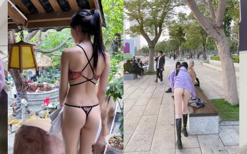 苗條長腿女神級 露娜000 景區 商場 地鐵 人前極限露出 啪啪啪[179P-53V-2.19GB]