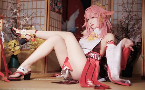 封疆疆v - 八重神子公式ver Genshin Impact Yae Miko [40P／575MB]