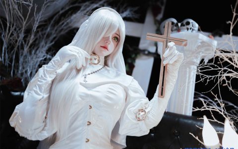 miko酱ww - 黑白修女 Black and White Nun[35P-75MB]