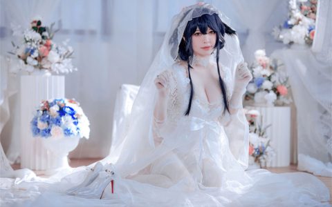 半半子 - 碧蓝航线 吾妻花嫁 Azur Lane Bride[52P+3V／247MB]