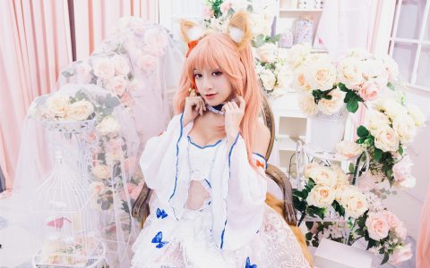 轩颖 - 玉藻前婚紗 Tamamo no Mae Wedding Dress [122P／434MB]