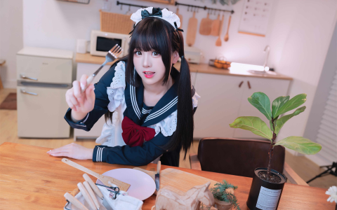 miko酱ww - 甜心女仆 Sweetheart Maid [30P／100MB]
