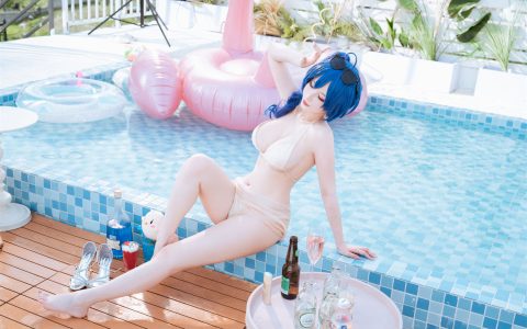 rioko凉凉子 – 圣姨泳装 St. Louis Swimsuit [40P／401MB]