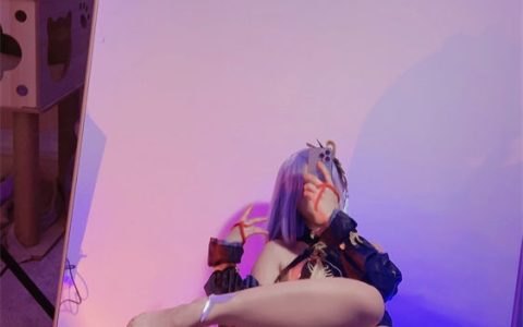 屑雪雪鸭 - 申鹤 Genshin Impact Shenhe[80P+4V／312MB]