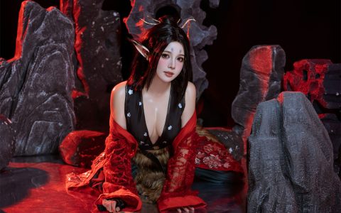 七月喵子 - 黑神话 萍萍 Black Myth Wu Kong PingPing[80P／1.1GB]