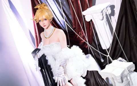 星之迟迟 - 吊带袜天使-潘迪礼服 Panty Anarchy Dress [46P／758MB]