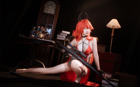 面饼仙儿 - Nikke 小红帽礼服[24P／248MB]