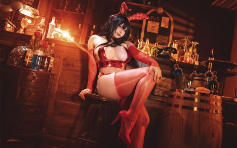 贞子蜜桃 – 大凤兔女郎 Azur Lane Taihō Bunny[60P+1V／1.69GB]