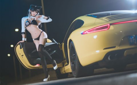 masaki雅祈 – 碧蓝航线-赛车爱宕 Race Queen Atago[23P／331MB]