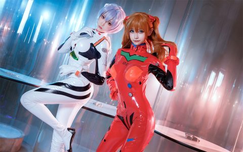 瓜希酱&Momoko葵葵 - EVA 双厨狂喜版 [62P／493MB]