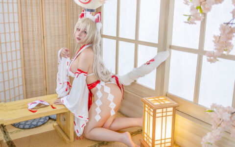 KANEKO_咔喵 - 狐狸巫女 fox miko[41P+2V／1.26GB]