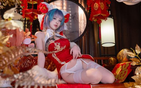 清水由乃 - 柴郡新春旗袍 Cheshire New Year Qi Pao[71P+1V／2.41GB]