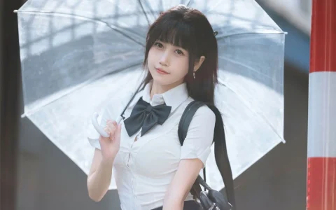 不呆猫 - JK学妹户外 outdoor jk girl [59P／390MB]