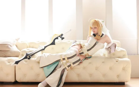 G44不会受伤 - 尼禄花嫁 Bride Nero [43P／457MB]