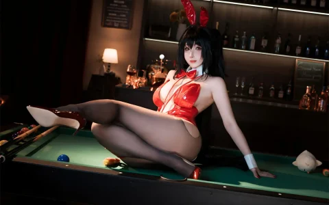 rioko凉凉子 - 碧蓝航线 大凤 桌球兔女郎 Taihō [49P + 7V／478MB]