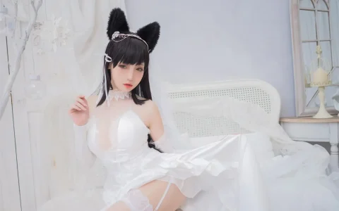 焖焖碳 - 爱宕花嫁 Atago Bride [20P／211.2MB]