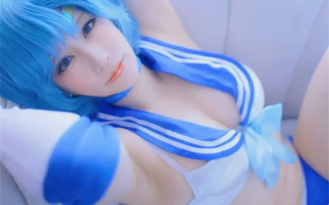 Ringo Mitsuki 林檎蜜紀 - 僕専用セーラーマーキュリー [142P／120MB]