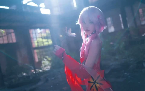 桜桃喵 - 罪恶王冠 楪祈 Yuzuriha Inori [48P + 3V／930MB]