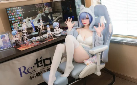 雪晴Astra - 蕾姆猫猫 kitty rem [13P／116MB]