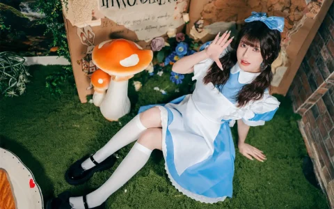 鹿八岁 – 爱丽丝梦游仙境 Alice in Wonderland [24P／262MB]