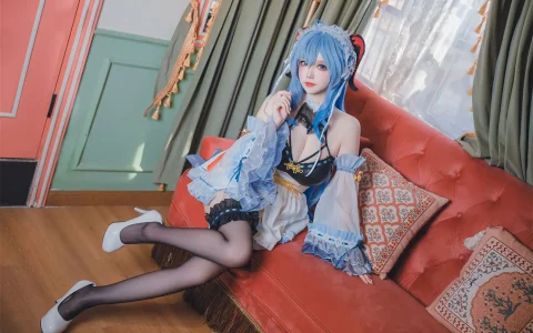雪晴Astra - 原神 甘雨 女仆 Gan Yu Maid