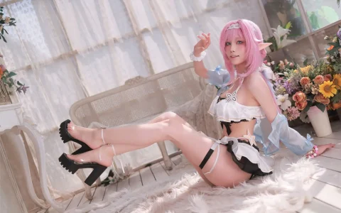 水淼aqua - T2 Elysia Swimsuit (Honkai Imapct3)