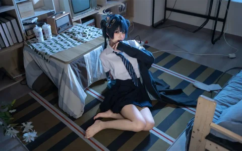 清水凪 - 龙华妃咲JK Ryūge Kisaki