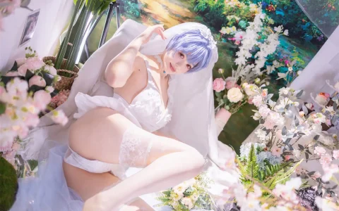 千反田鹿子 - 新世纪福音战士 绫波丽花嫁 eva bride